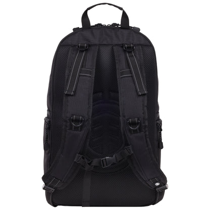 Element Ripstop Backpack- Durable Outdoor and School Bag with Skate Straps and Multiple Compartments, Black