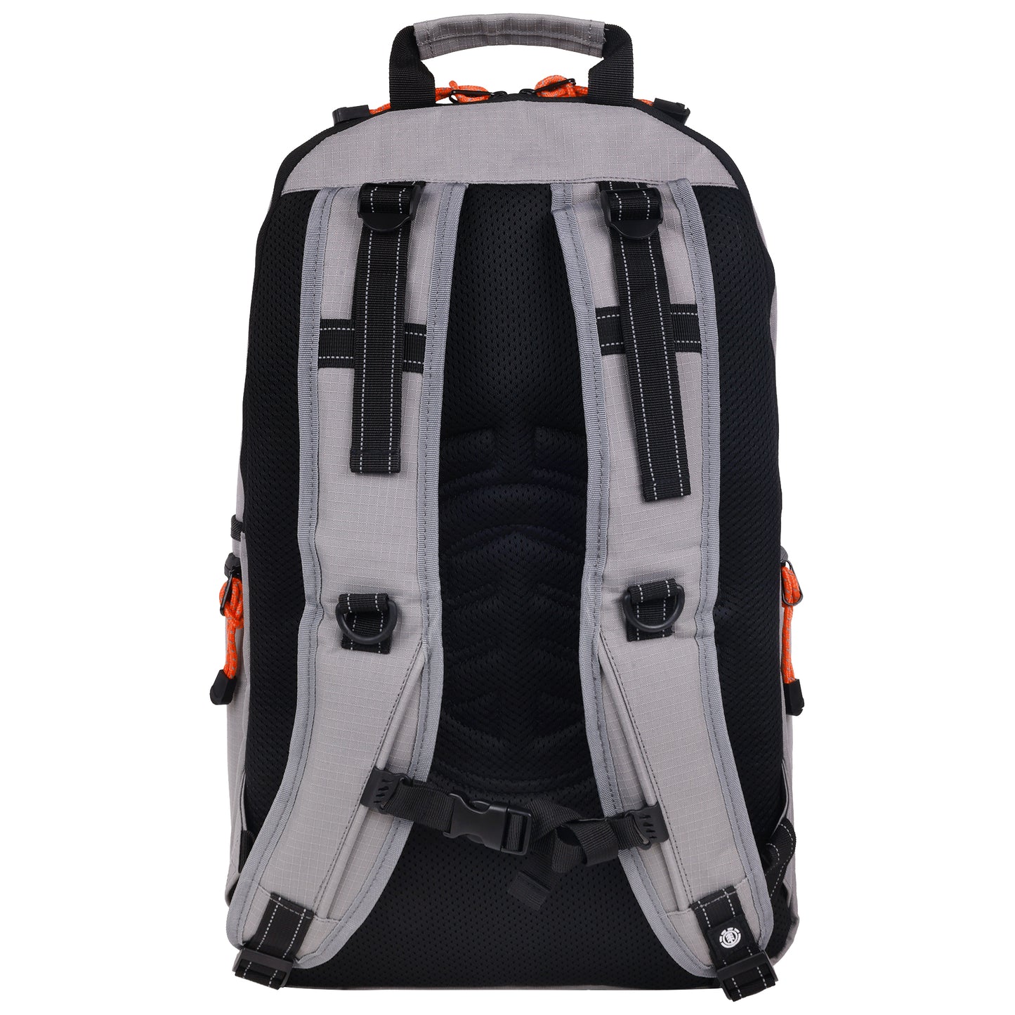 Element Ripstop Backpack- Durable Outdoor and School Bag with Skate Straps and Multiple Compartments, Grey