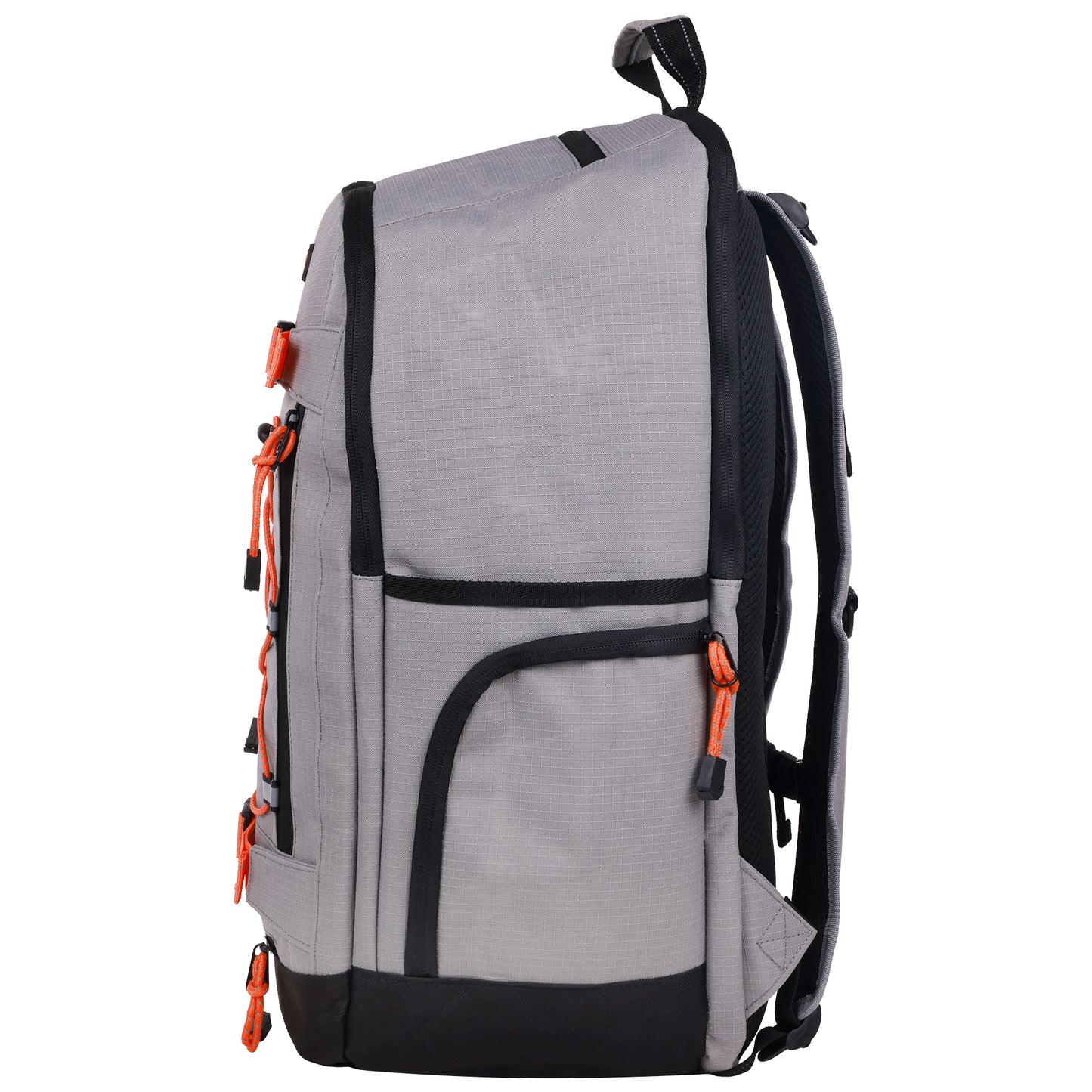 Element Ripstop Backpack- Durable Outdoor and School Bag with Skate Straps and Multiple Compartments, Grey