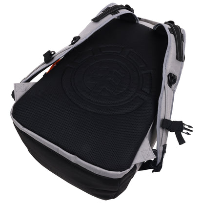 Element Ripstop Backpack- Durable Outdoor and School Bag with Skate Straps and Multiple Compartments, Grey