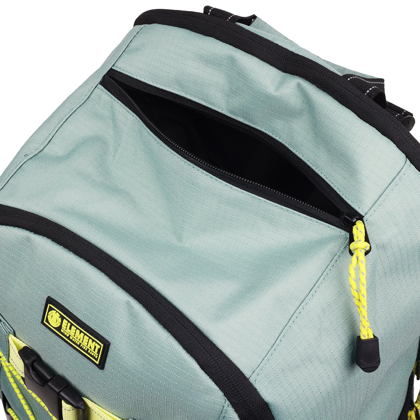 Element Ripstop Backpack- Durable Outdoor and School Bag with Skate Straps and Multiple Compartments, Sage