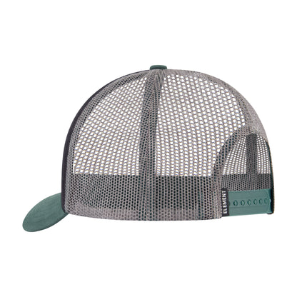 Element Logo Trucker Hat with Mesh Back and Snapback Closure