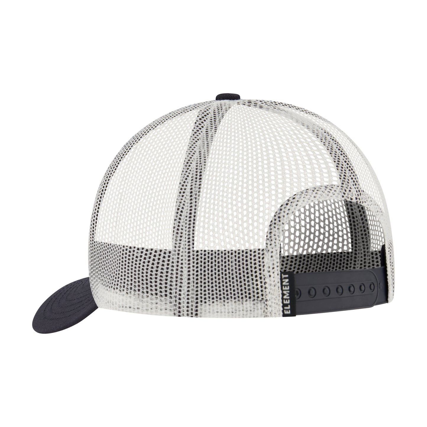 Element Logo Trucker Hat with Mesh Back and Snapback Closure