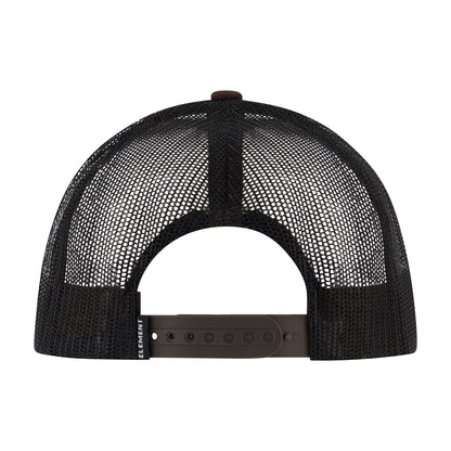 Element Logo Trucker Hat with Mesh Back and Snapback Closure