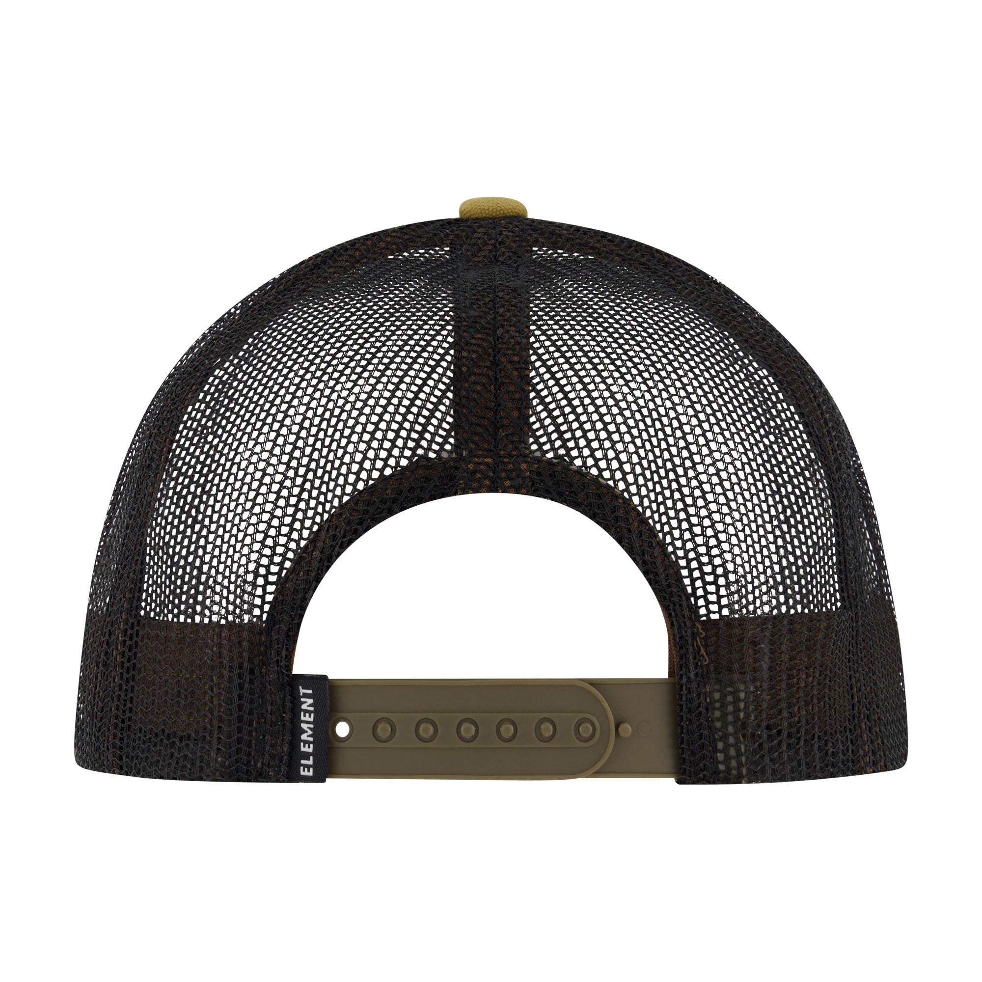 Element Logo Trucker Hat with Mesh Back and Snapback Closure