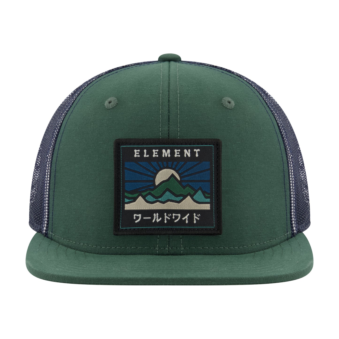 Element Flat Brim 6-Panel Mesh Back Cap