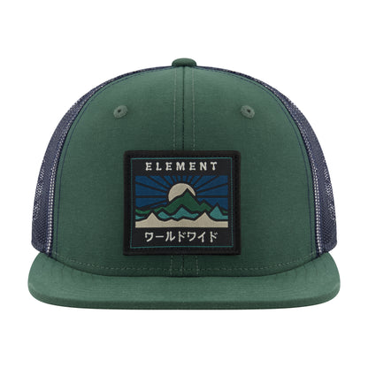 Element Flat Brim 6-Panel Mesh Back Cap
