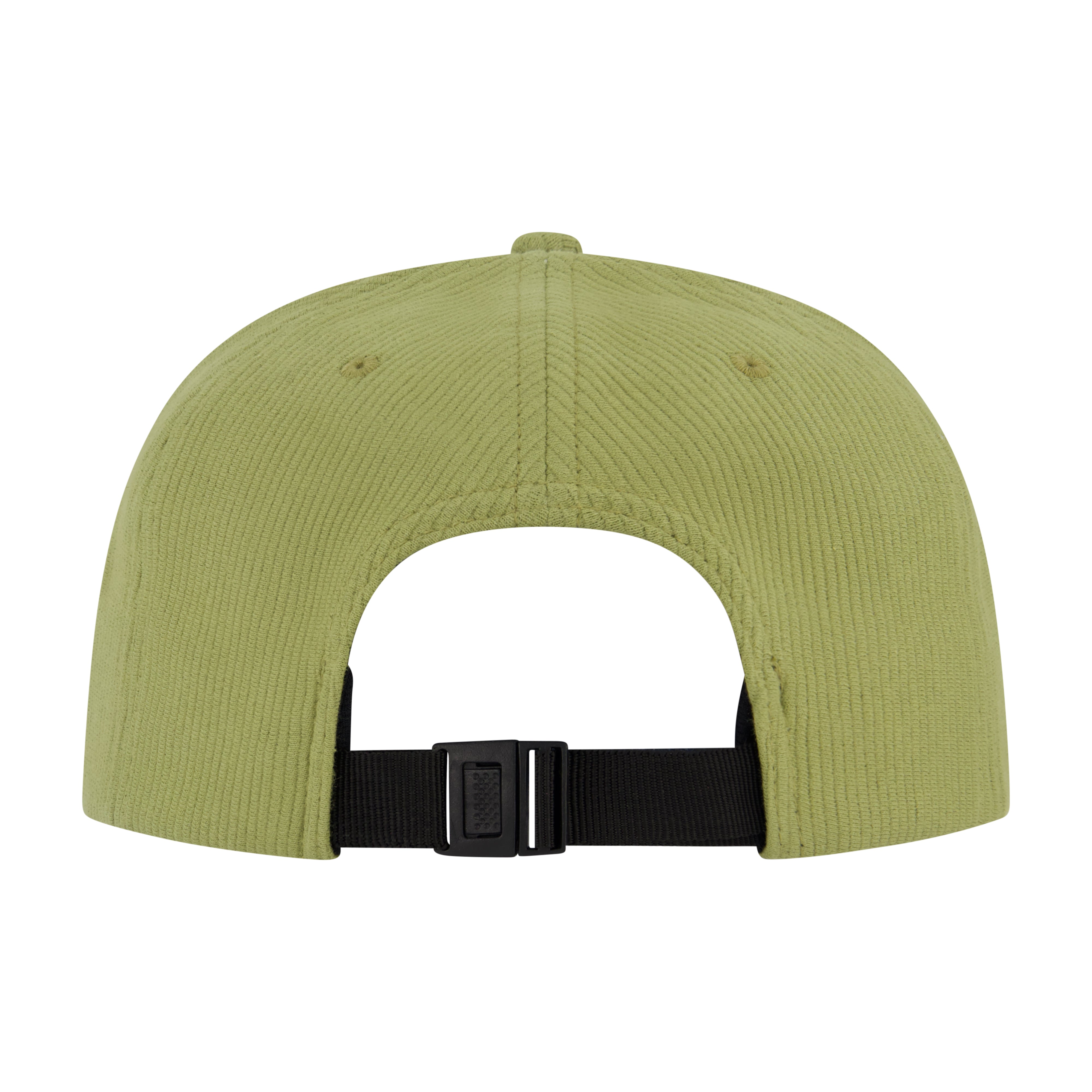 Element Low Profile Flat Brim Cap in Ribbed Cotton