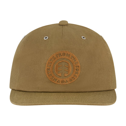Element Low Profile Flat Brim Cap in Pigment-Dyed Cotton
