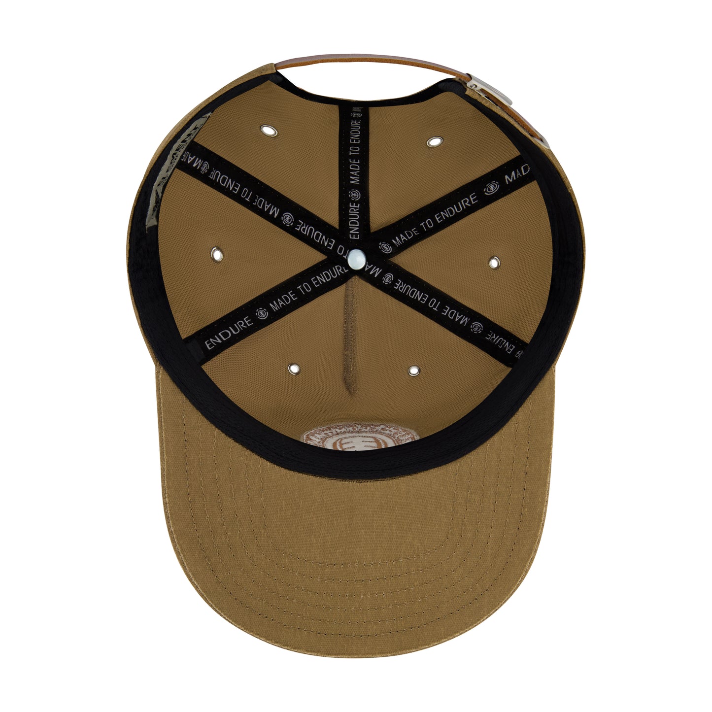 Element Low Profile Flat Brim Cap in Pigment-Dyed Cotton