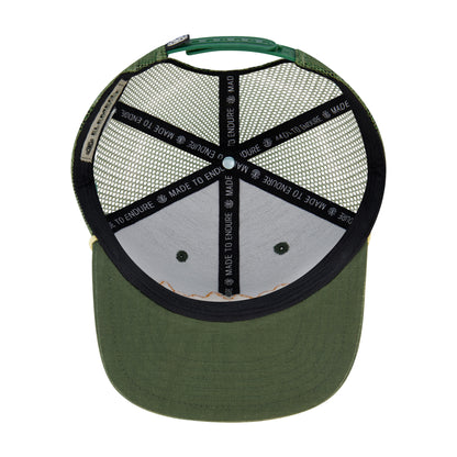 Element Cotton Ripstop Trucker Cap with Textured Embroidered Logo