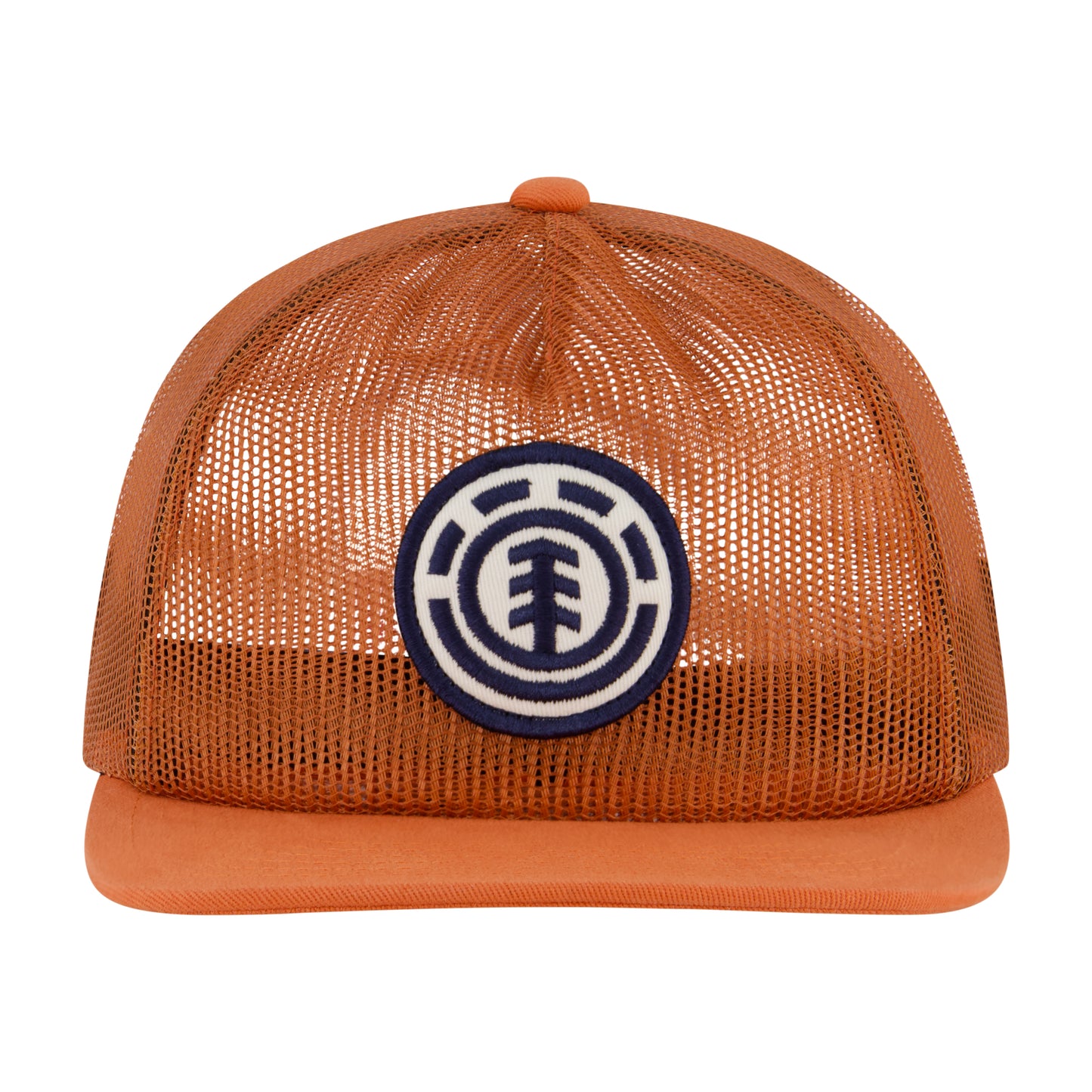 Element Low Profile Mesh Crown Cap with Embroidered Patch Logo