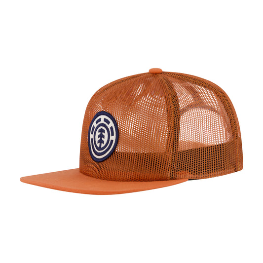 Element Low Profile Mesh Crown Cap with Embroidered Patch Logo
