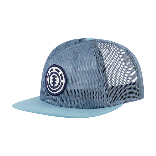 Element Low Profile Mesh Crown Cap with Embroidered Patch Logo