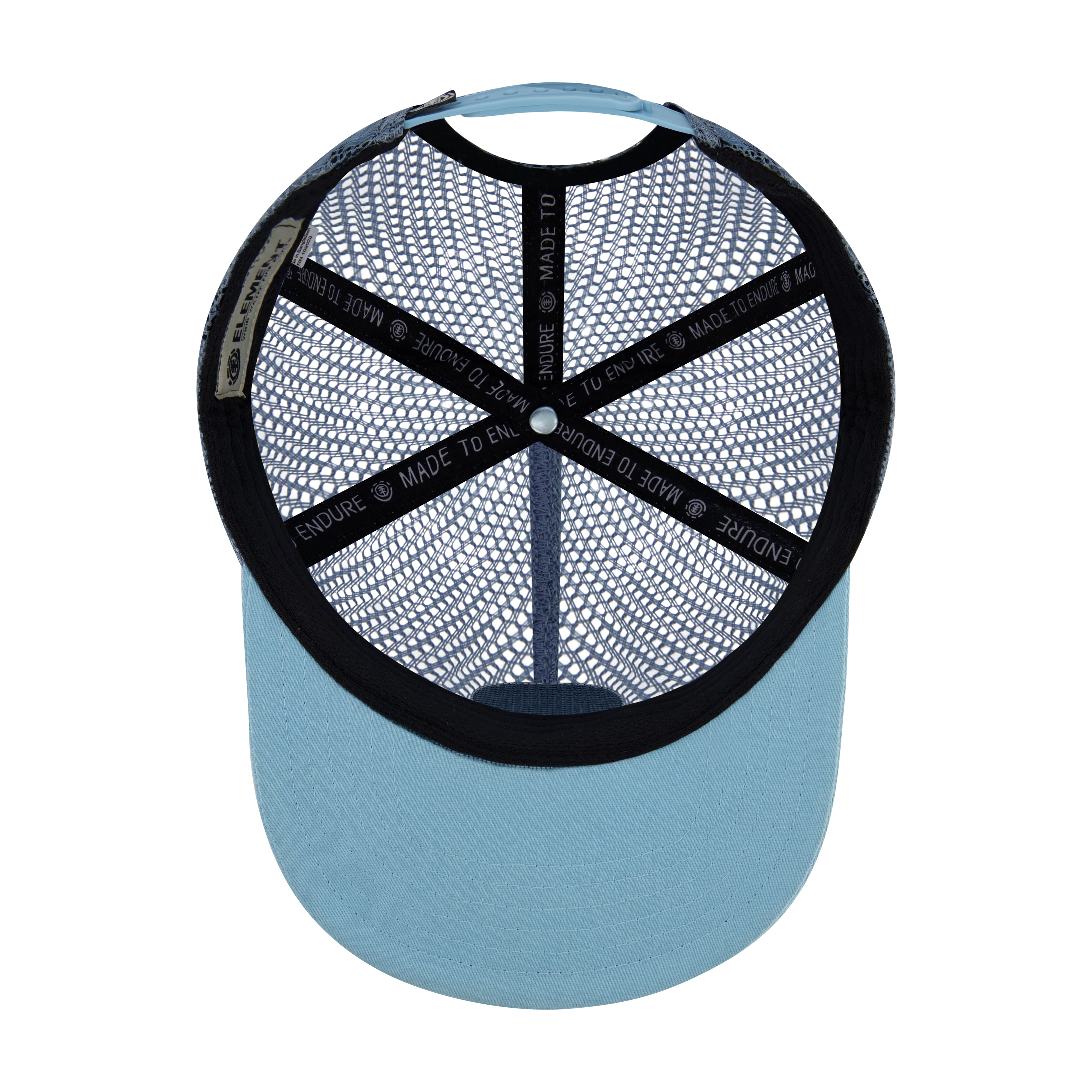 Element Low Profile Mesh Crown Cap with Embroidered Patch Logo