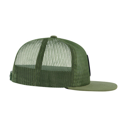 Element Low Profile Mesh Crown Cap with Embroidered Patch Logo