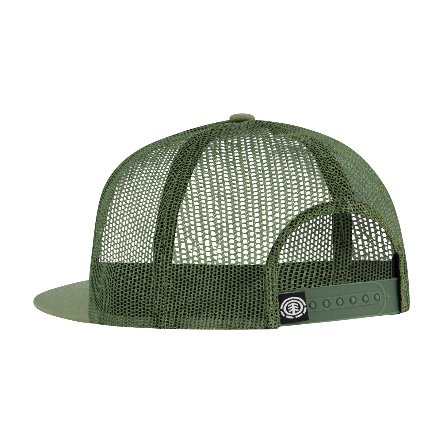 Element Low Profile Mesh Crown Cap with Embroidered Patch Logo