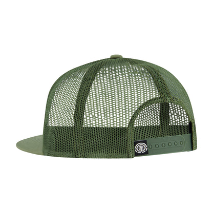 Element Low Profile Mesh Crown Cap with Embroidered Patch Logo