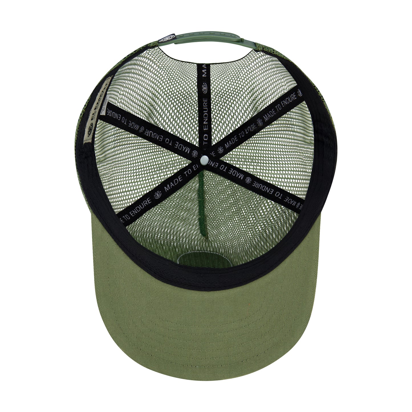 Element Low Profile Mesh Crown Cap with Embroidered Patch Logo