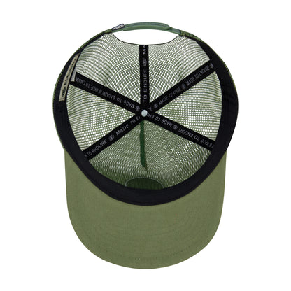 Element Low Profile Mesh Crown Cap with Embroidered Patch Logo