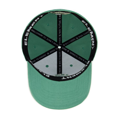 Element Stretch Fit 6-Panel Cap with Curved Visor