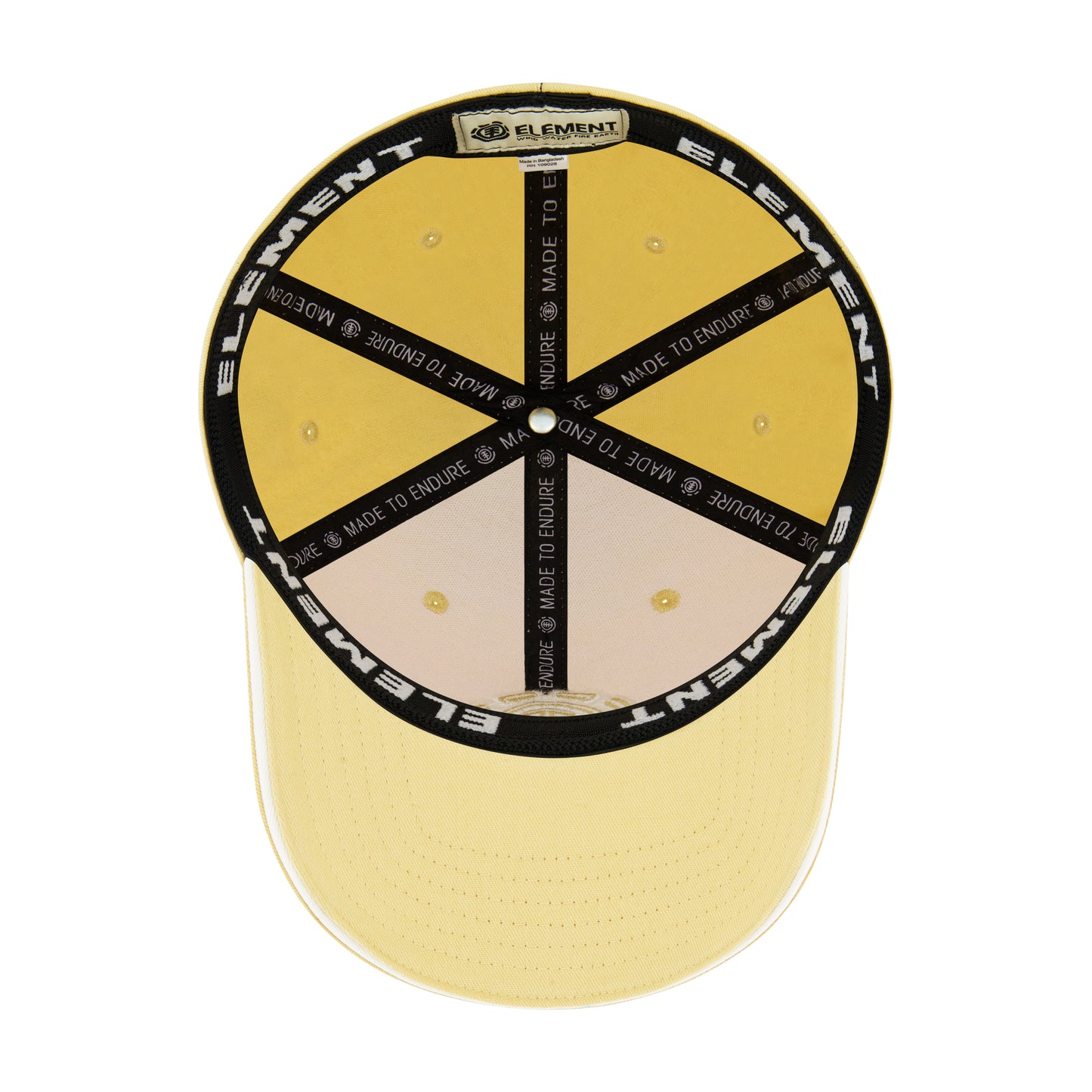 Element Stretch Fit 6-Panel Cap with Curved Visor