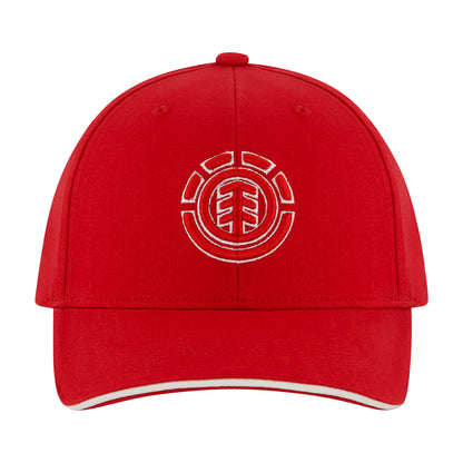 Element Stretch Fit 6-Panel Cap with Curved Visor