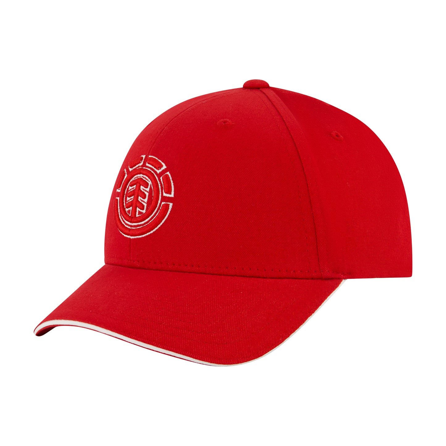 Element Stretch Fit 6-Panel Cap with Curved Visor