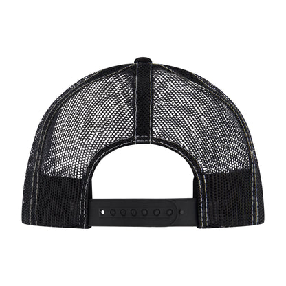 Element Constructed Contrast Stitch Cotton Twill Trucker Cap