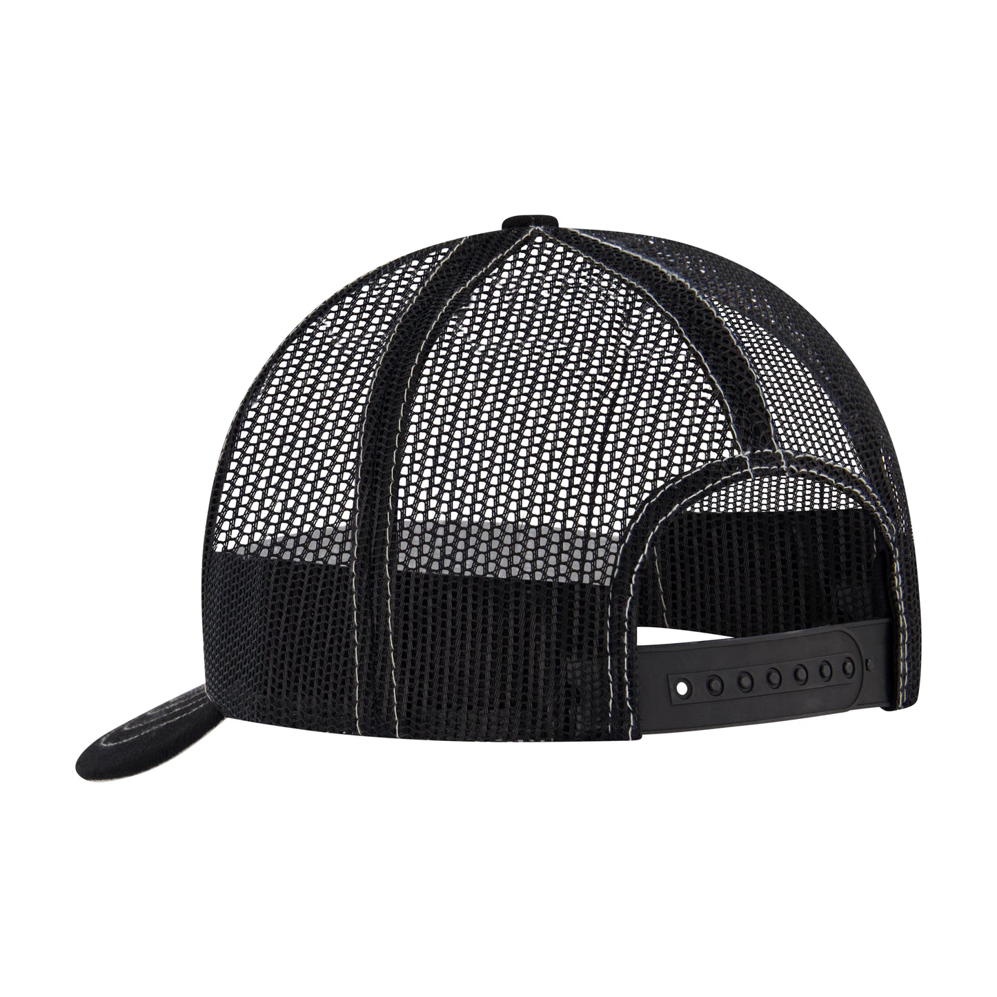 Element Constructed Contrast Stitch Cotton Twill Trucker Cap