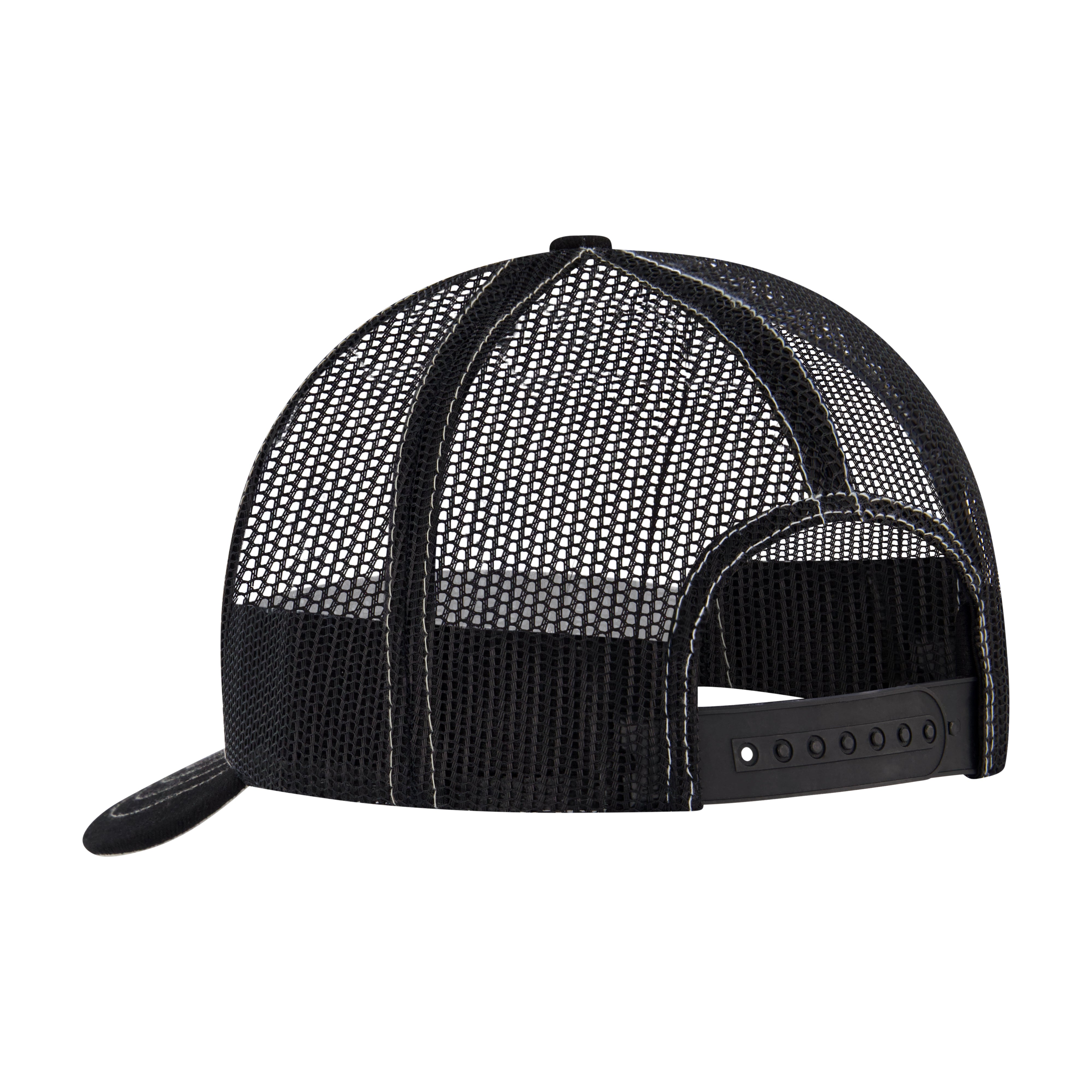 Element Constructed Contrast Stitch Cotton Twill Trucker Cap