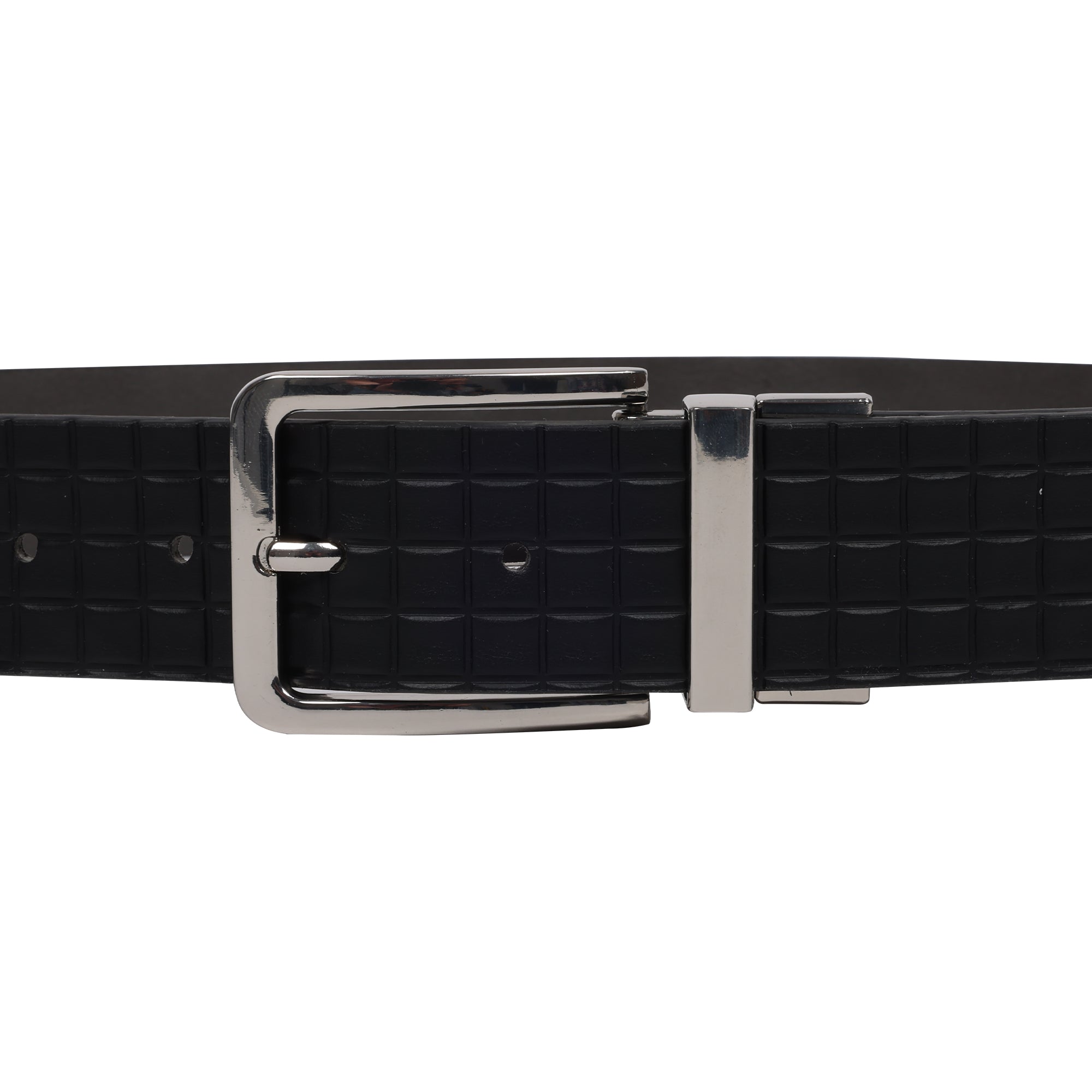 Element Textured PU Reversible Belt with Polished Buckle – Black/Grey XL