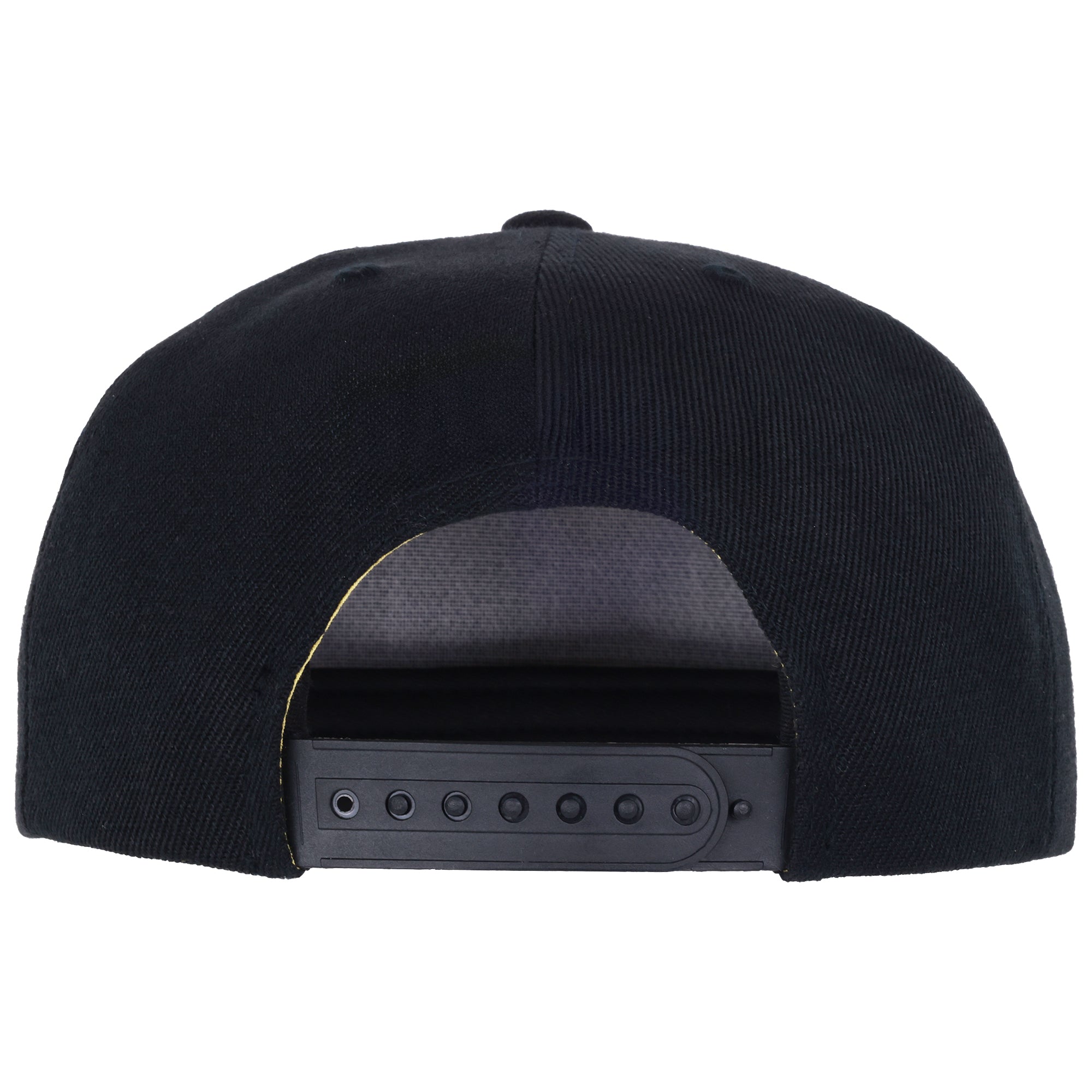 Batman Logo Snapback Hat – Flat Brim Cap with 3D Front Emblem & Graphic Undervisor
