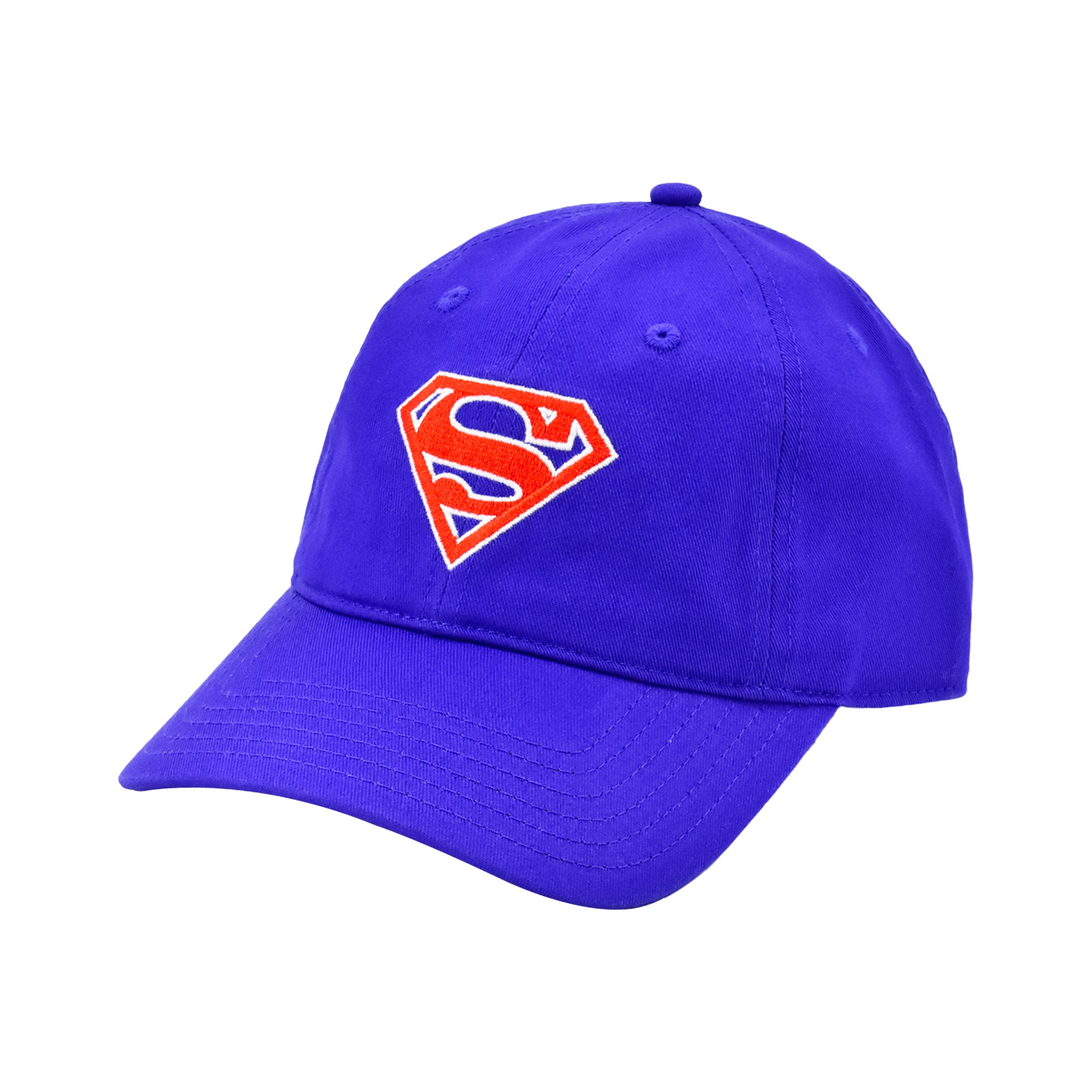 Superman Classic Logo Dad Cap – DC Comics Adjustable Baseball Hat