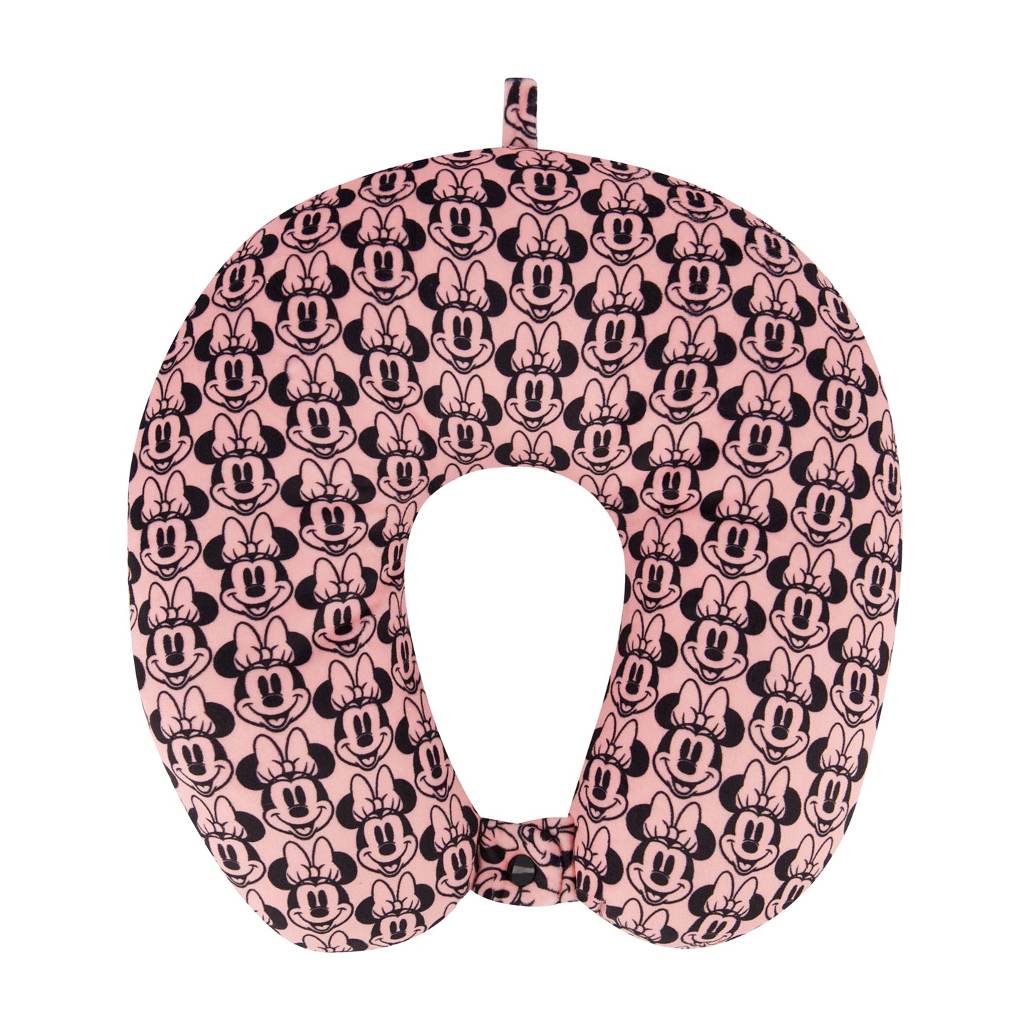 Disney Minnie Mouse Travel Neck Pillow for Airplane, Car and Office Comfortable and Breathable, Blush