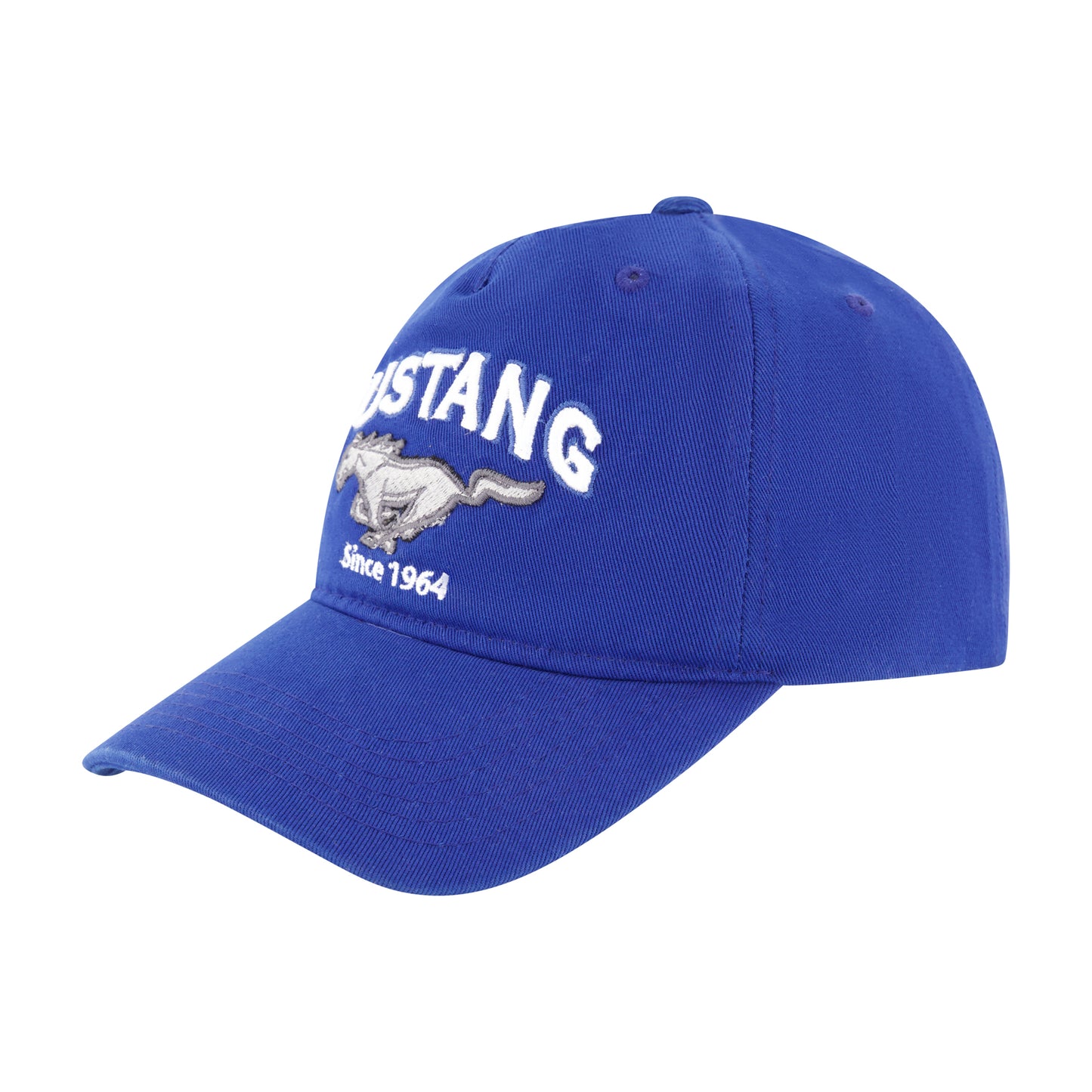 Ford Mustang Sculpted 3D Embroidery Baseball Hat,Navy