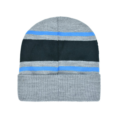 Family Guy Stewie Knitted Acrylic Cuffed Beanie Hat, Heather Grey, One Size