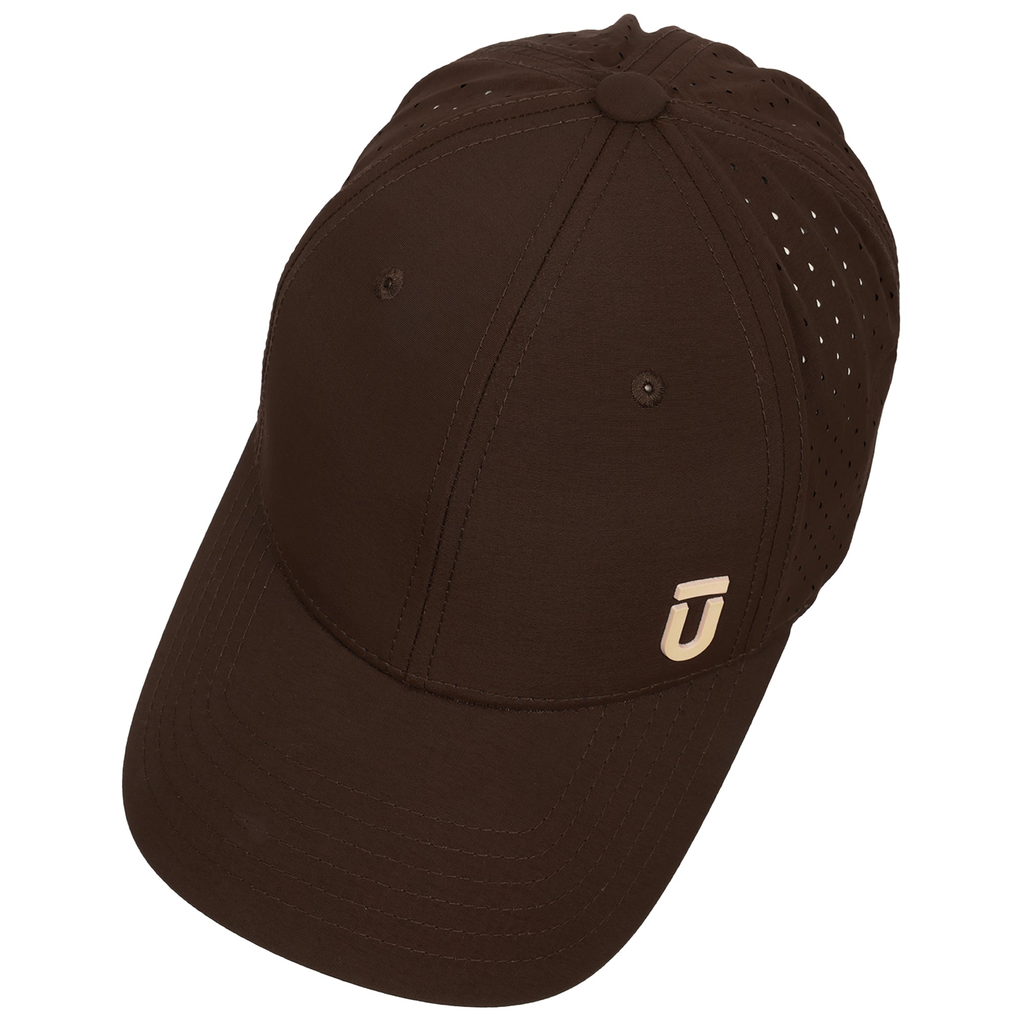 FŪL Perforated Nylon Cap with 3D Rubber Logo and Elastic Logo Backstrap