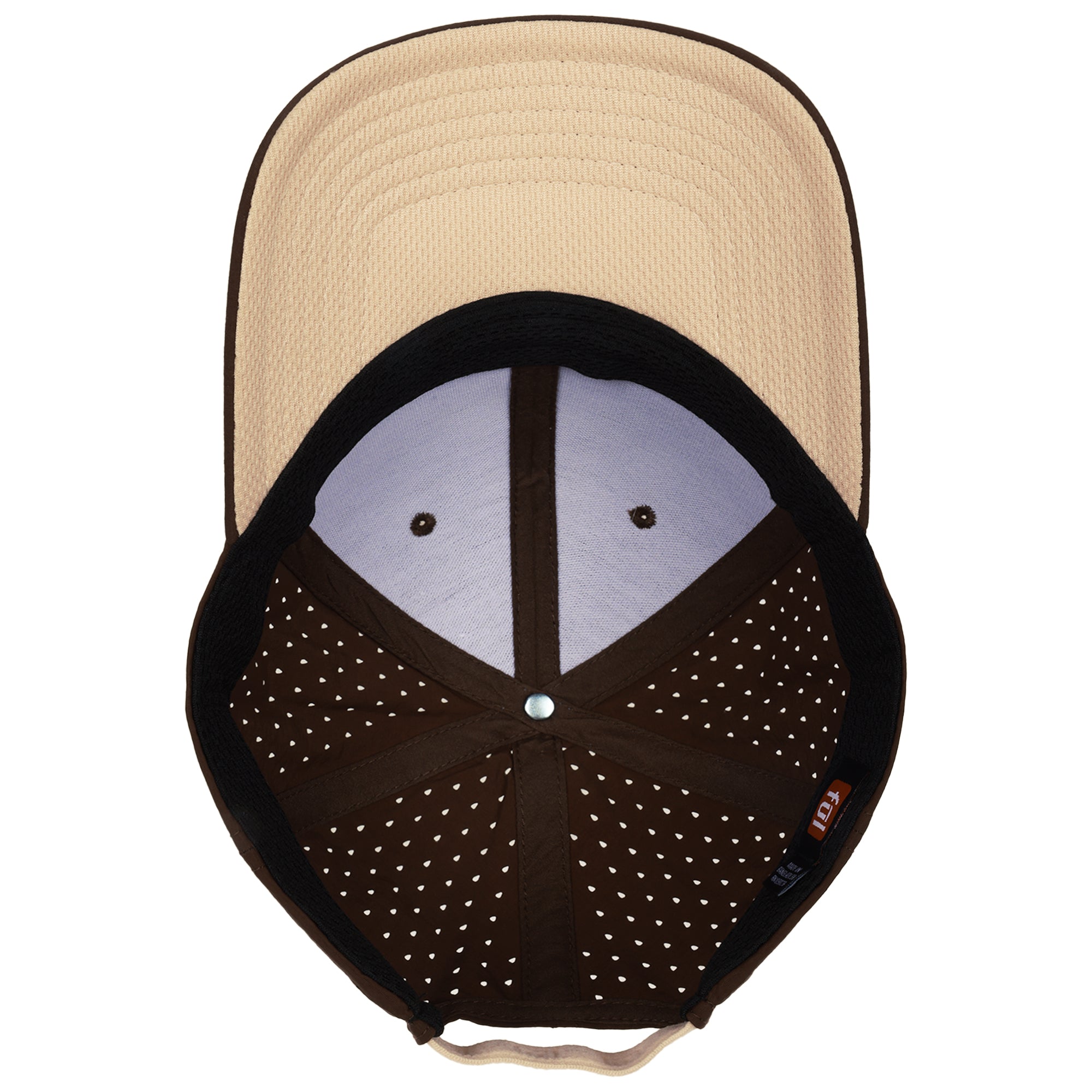 FŪL Perforated Nylon Cap with 3D Rubber Logo and Elastic Logo Backstrap