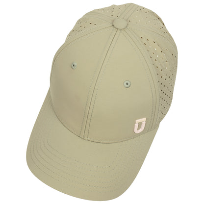 FŪL Perforated Nylon Cap with 3D Rubber Logo and Elastic Logo Backstrap