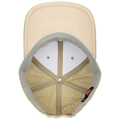 FŪL Perforated Nylon Cap with 3D Rubber Logo and Elastic Logo Backstrap