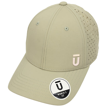 FŪL Perforated Nylon Cap with 3D Rubber Logo and Elastic Logo Backstrap