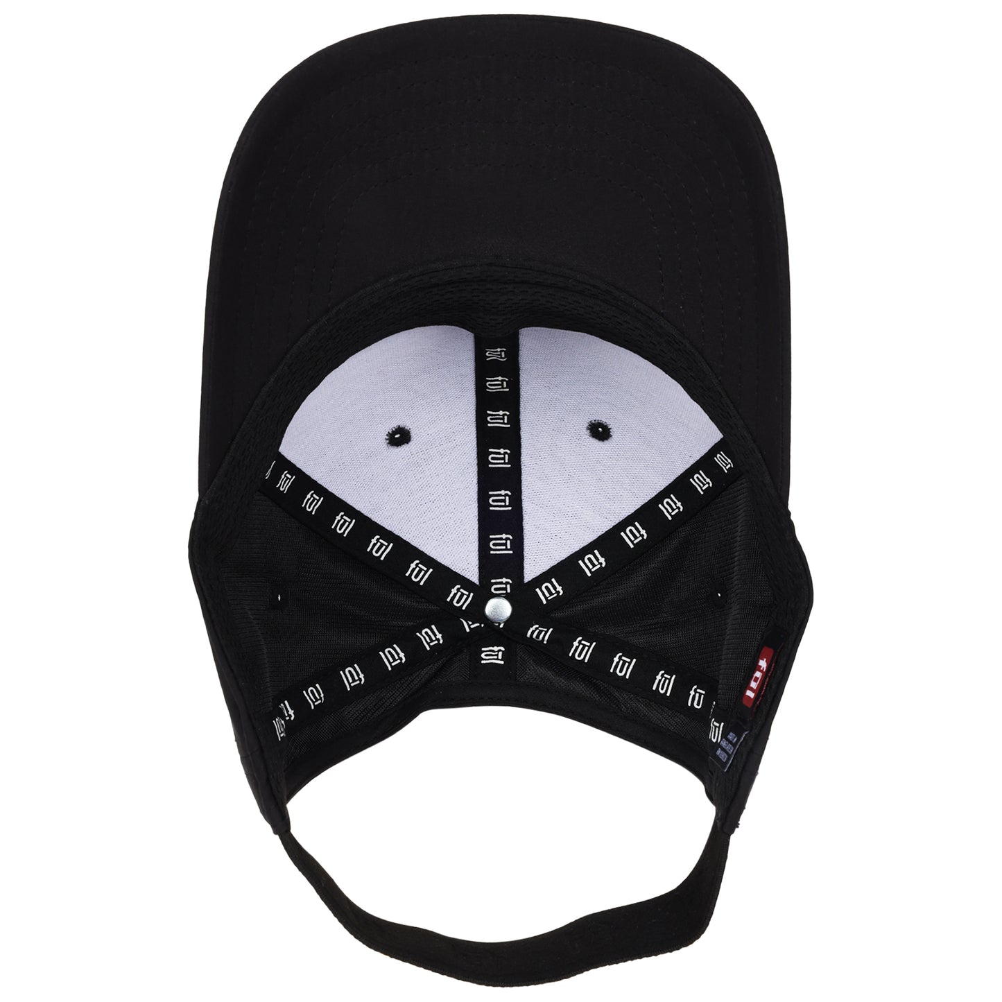 FŪL Soft Constructed Backless Cap with Elastic Logo Backstrap