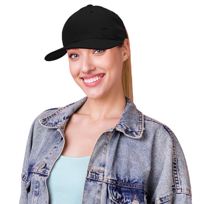 FŪL Soft Constructed Backless Cap with Elastic Logo Backstrap