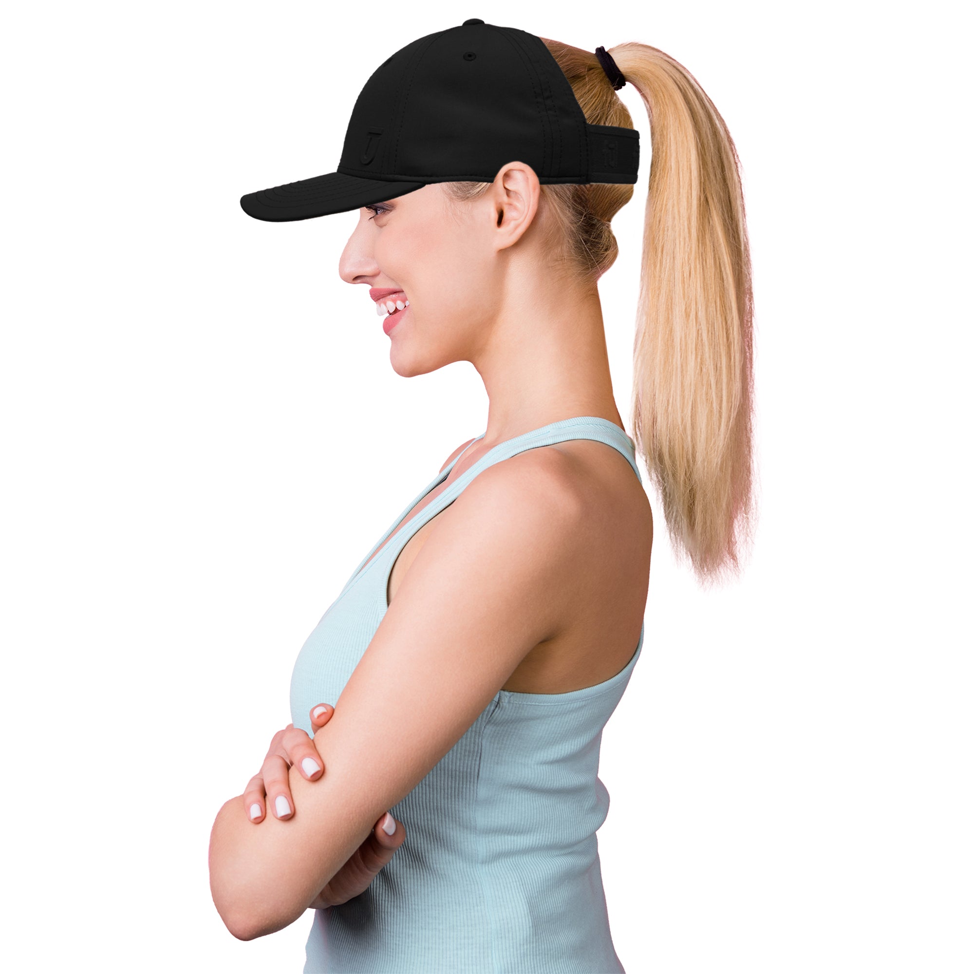 FŪL Soft Constructed Backless Cap with Elastic Logo Backstrap