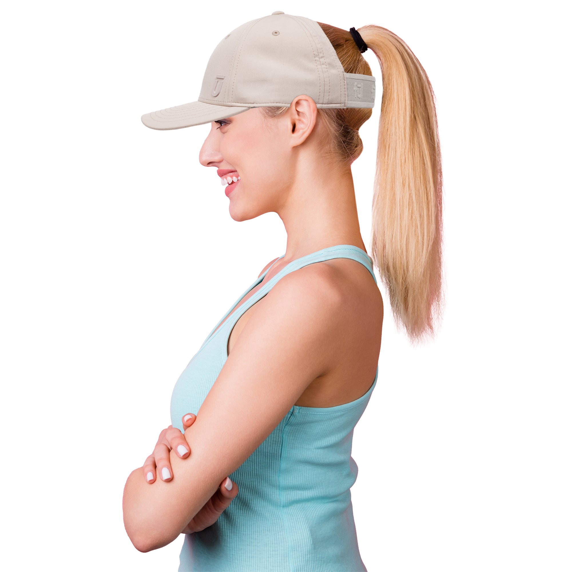 FŪL Soft Constructed Backless Cap with Elastic Logo Backstrap