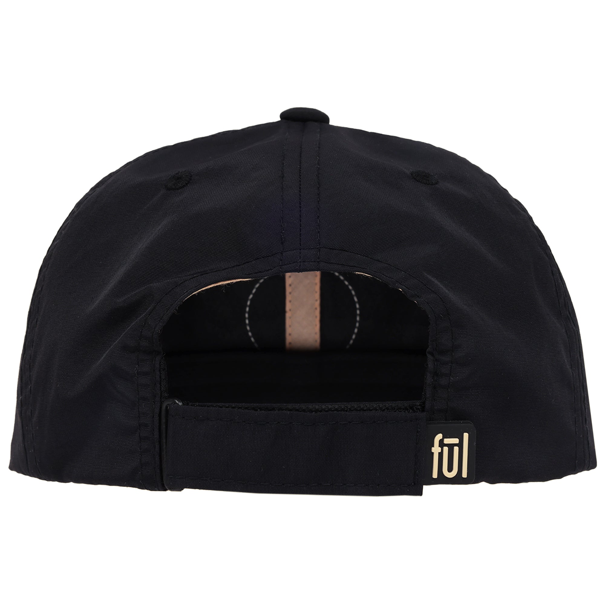FŪL Rubber Patch Nylon Cap with Rubber Tab hook and loop Backstrap