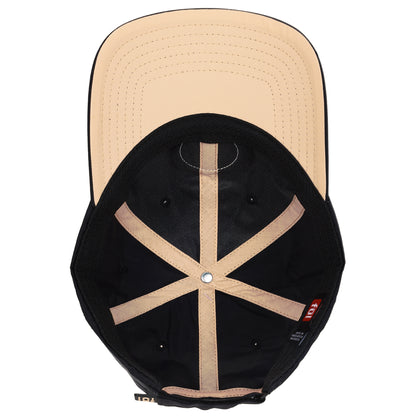 FŪL Rubber Patch Nylon Cap with Rubber Tab hook and loop Backstrap