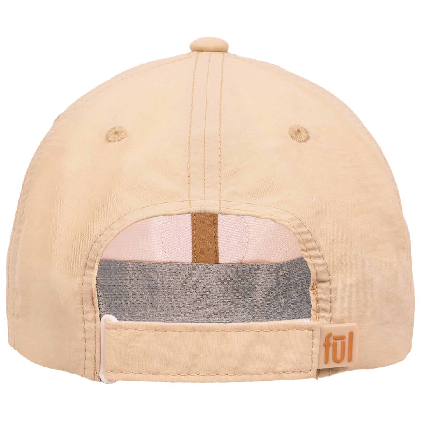 FŪL Rubber Patch Nylon Cap with Rubber Tab hook and loop Backstrap