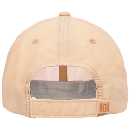 FŪL Rubber Patch Nylon Cap with Rubber Tab hook and loop Backstrap